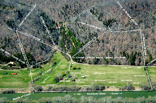 farm land for sale on kentucky river